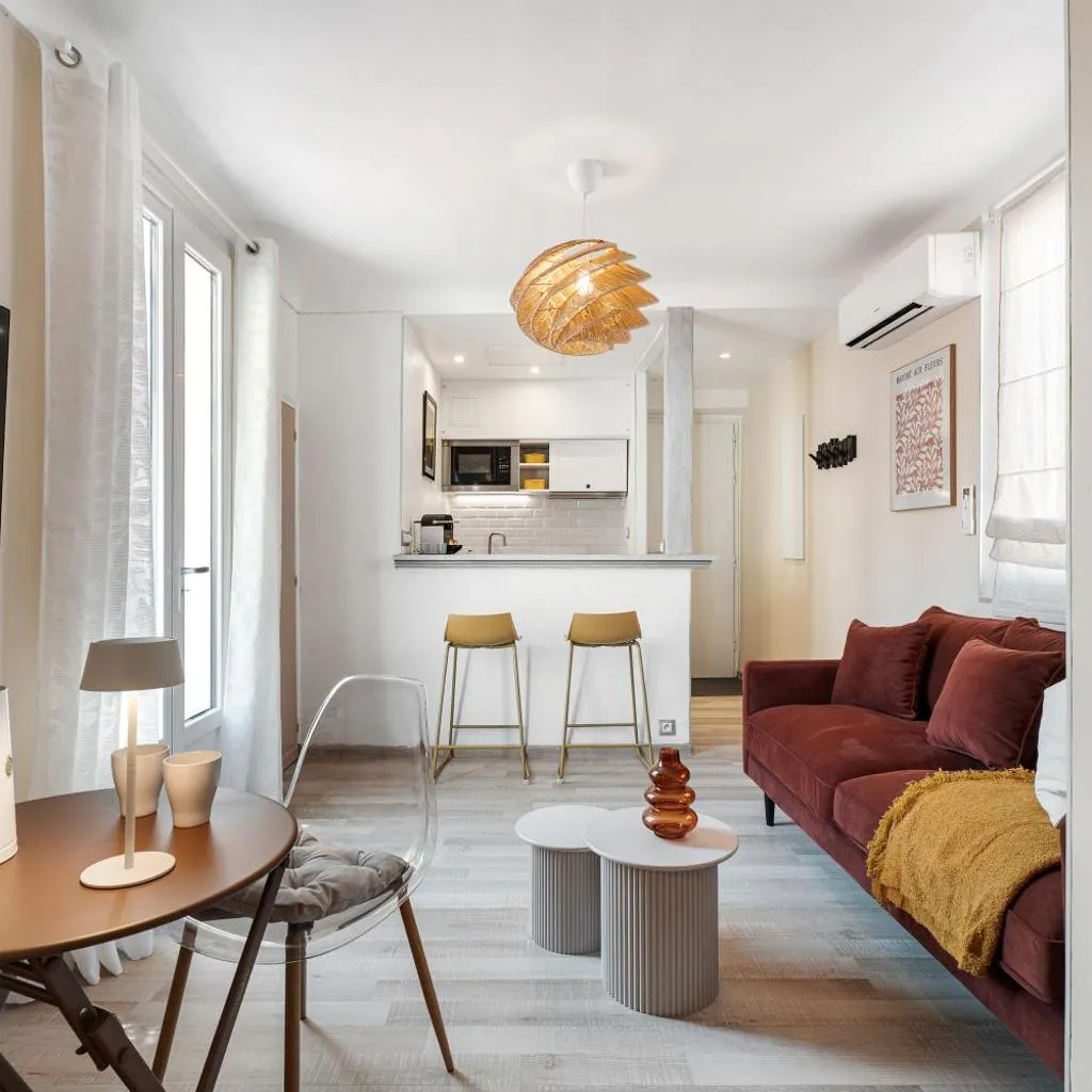 Photograph of Nice Renting - 35b MASSENA - Chic Cosy Calm Balcony Massena Pedestrian Heart