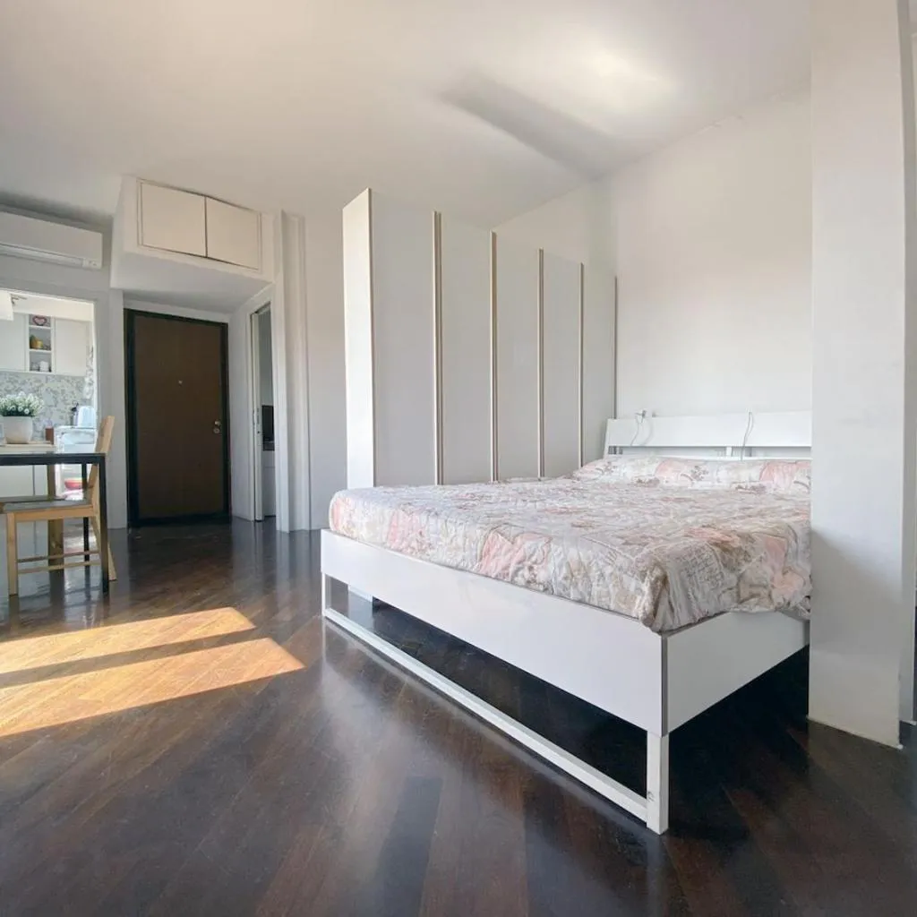 Photograph of Bright studio apartment with balcony near the Central Station