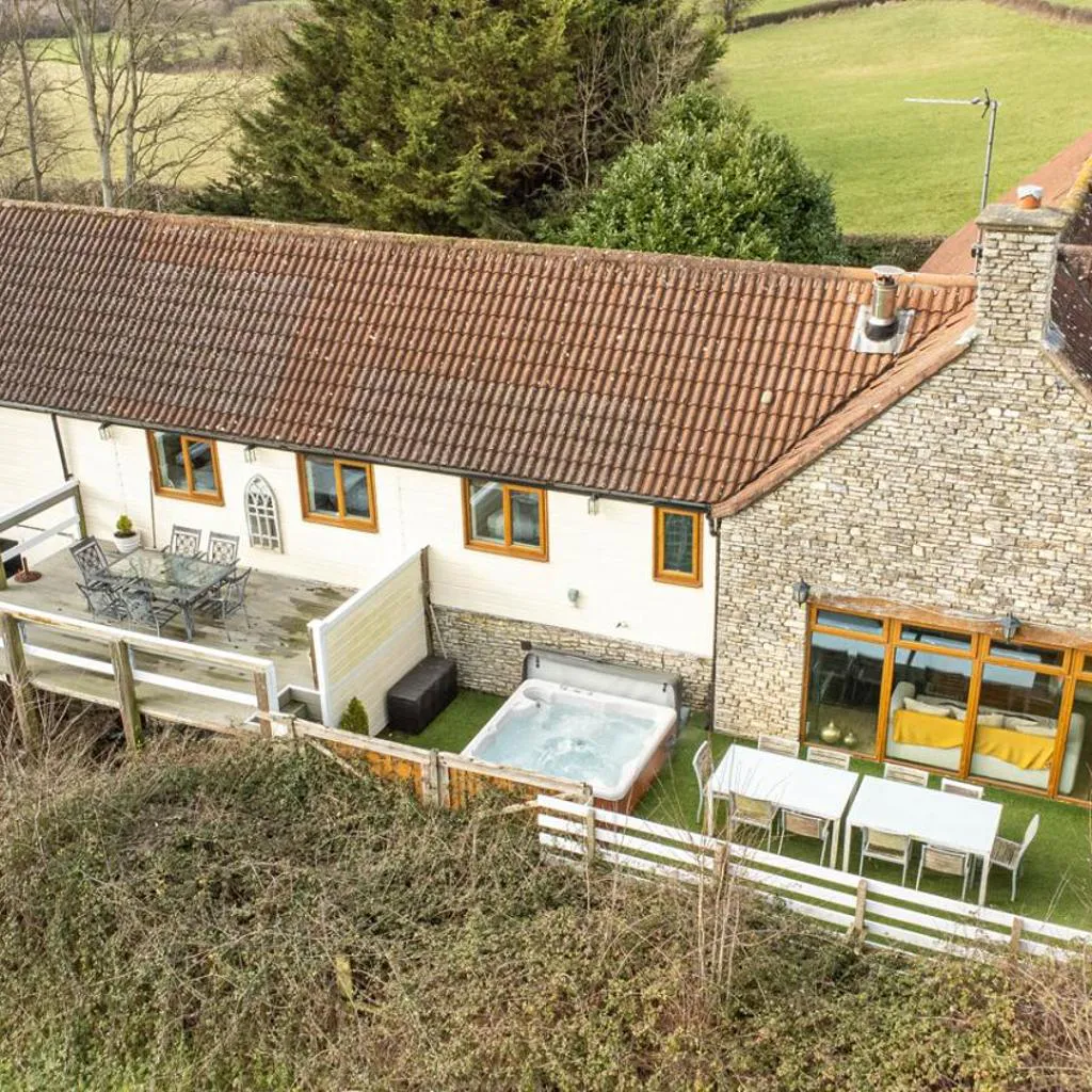 Photograph of The West Barn near Bath, sleeps 24 and 2 hot tubs
