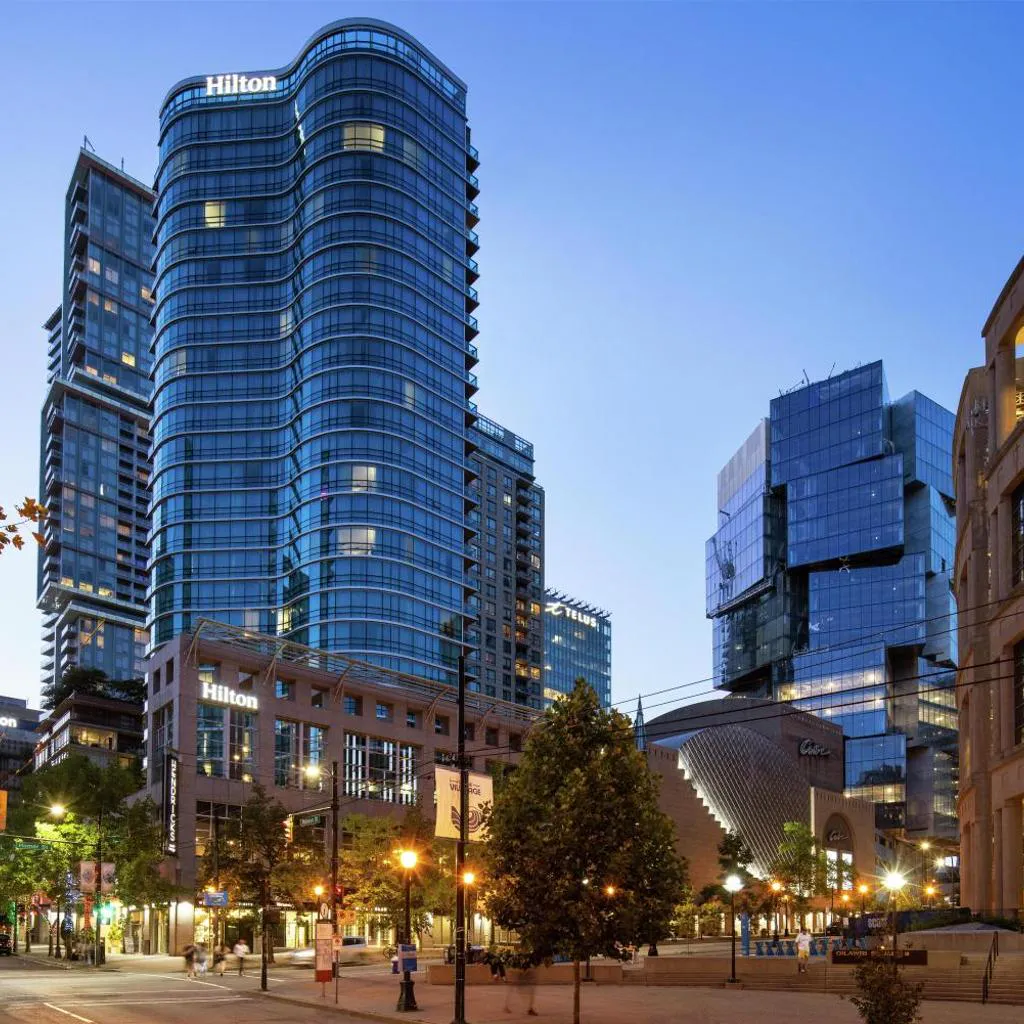 Photograph of Hilton Vancouver Downtown, BC, Canada