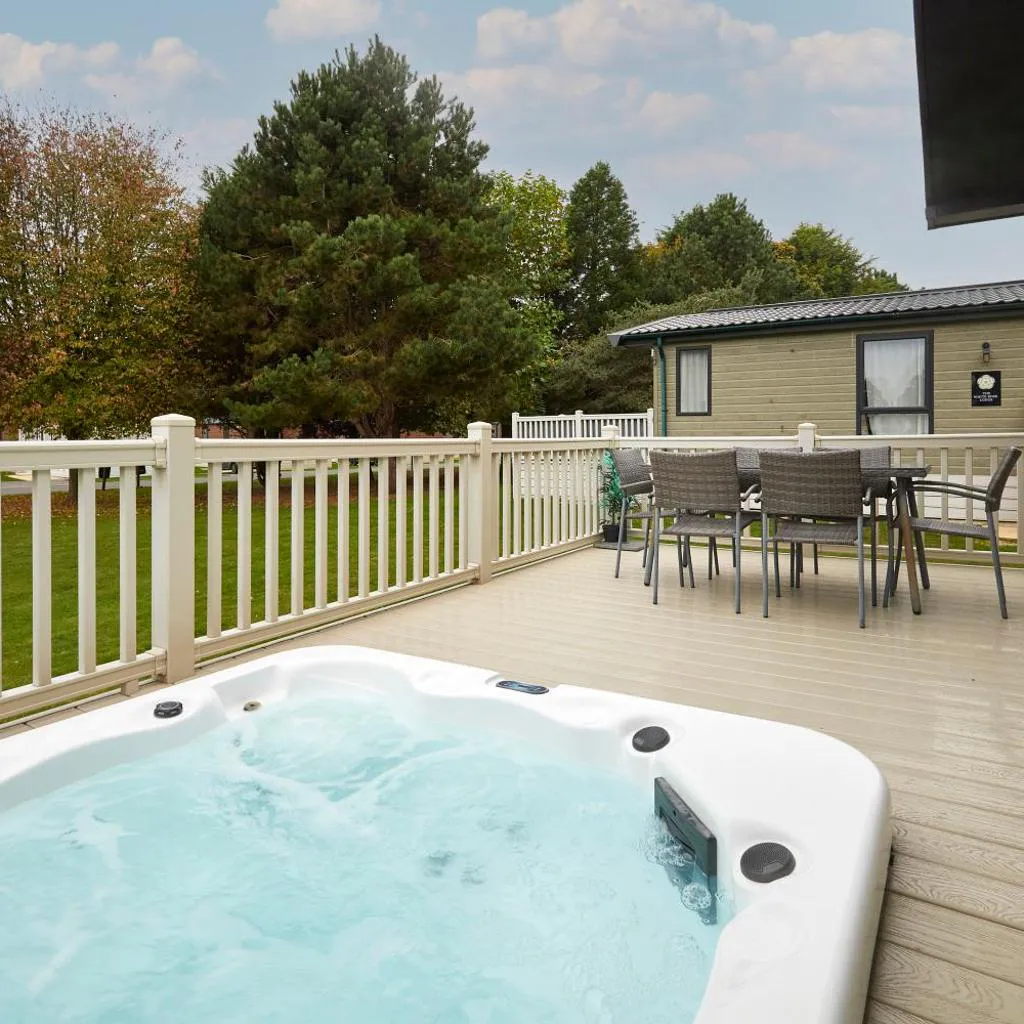 Photograph of Audley Lodge with Hot Tub