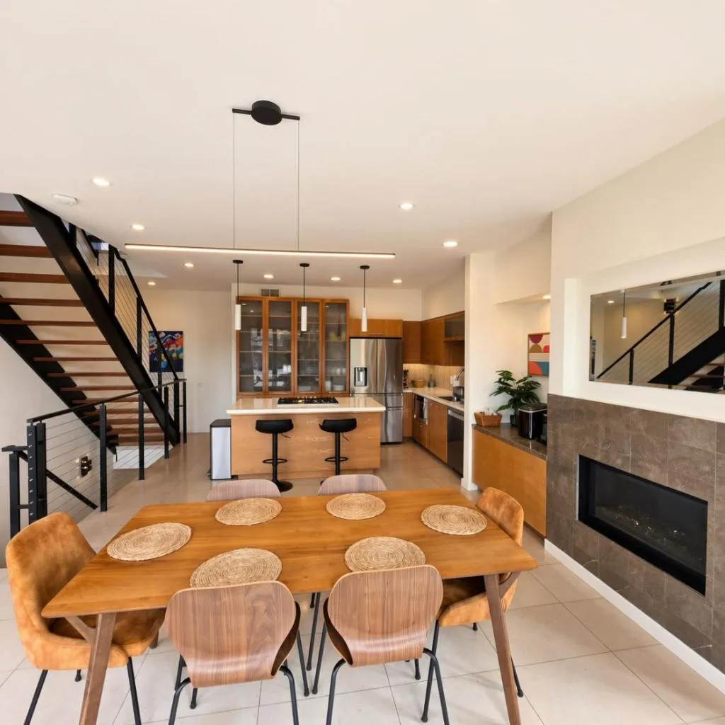 Photograph of Modern Hillside Oasis with Jacuzzi & Ocean Views