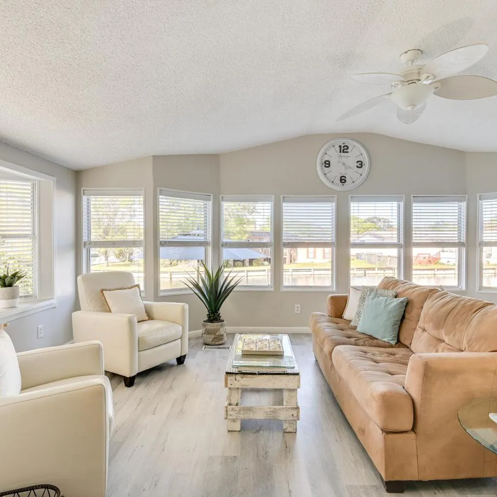 Photograph of Deck & Pool Access: Myrtle Beach Getaway