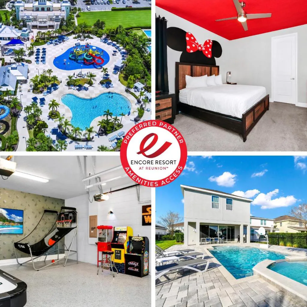 Photograph of Magnificent Home With Private Pool, Theater & Game Room Near Disney With Waterpark & Resort Access At Encore Resort - 230Bu