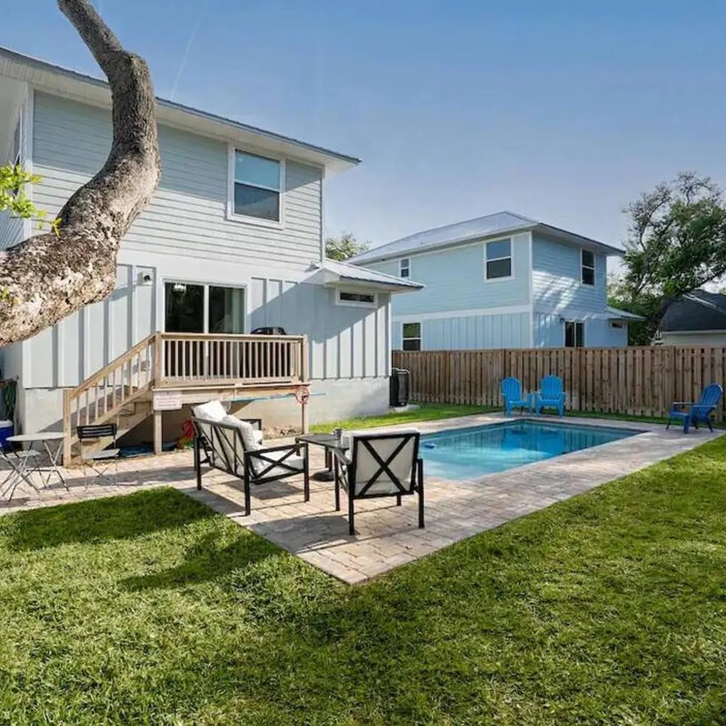 Photograph of Sunset & Sand Retreat: Heated Pool - Near Shore