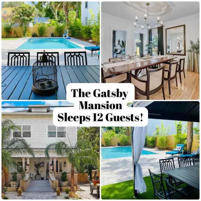 Photograph of The Gatsby Mansion Heated Pool Heart of Town