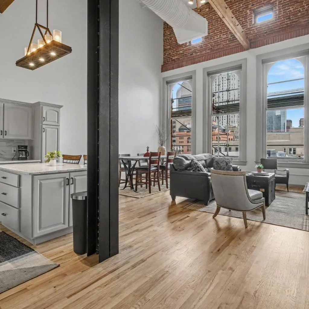 Photograph of The Elevated Gallery - Historic Loft - Heart of Downtown - 98WalkScore