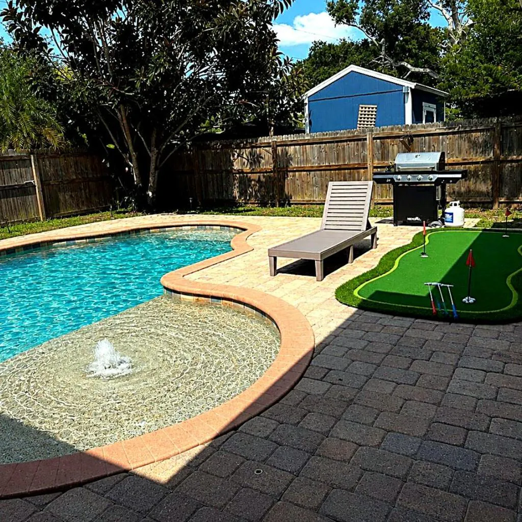 Photograph of Sarasota Pool Home with Mini-Putt