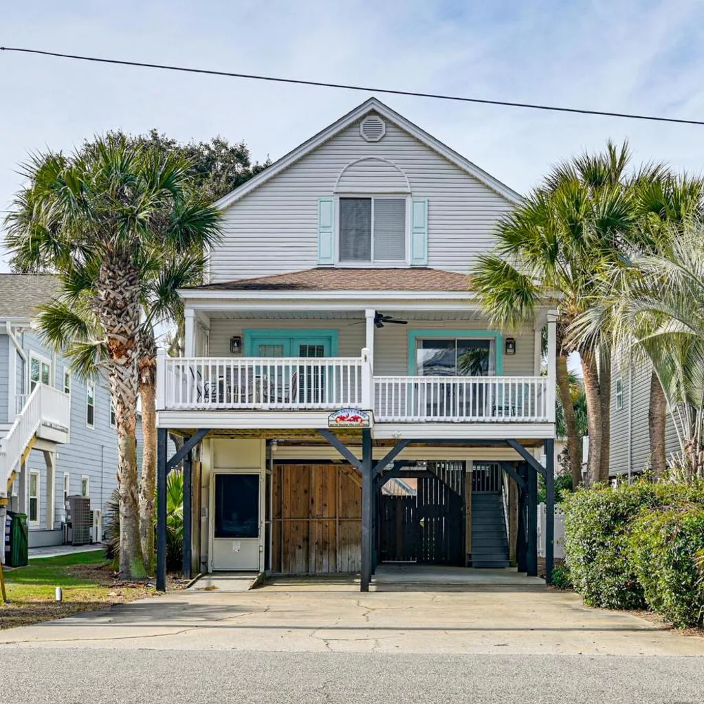 Photograph of Walk to Ocean: Surfside Beach Gem w/ Private Pool