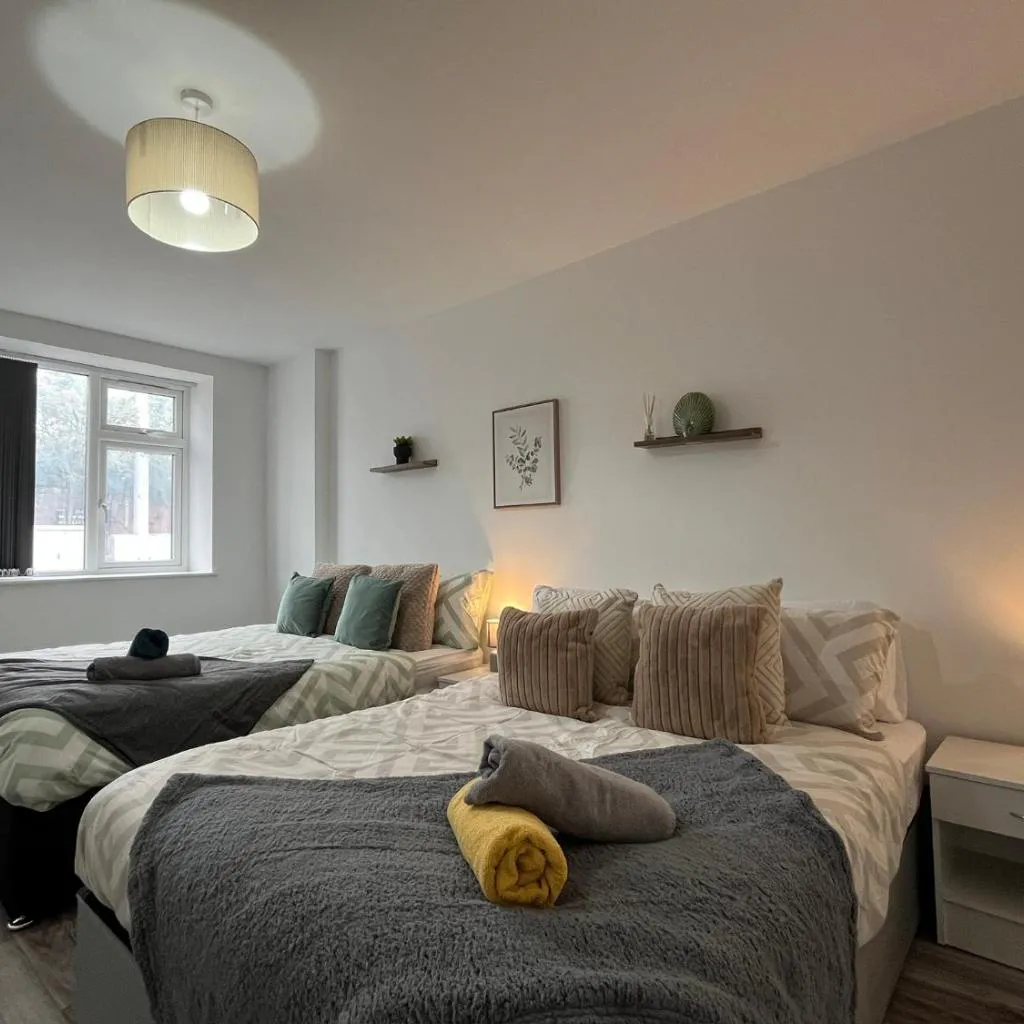 Photograph of 1BR-2 Double Beds-Sleeps 6-Perfect for Long Stays