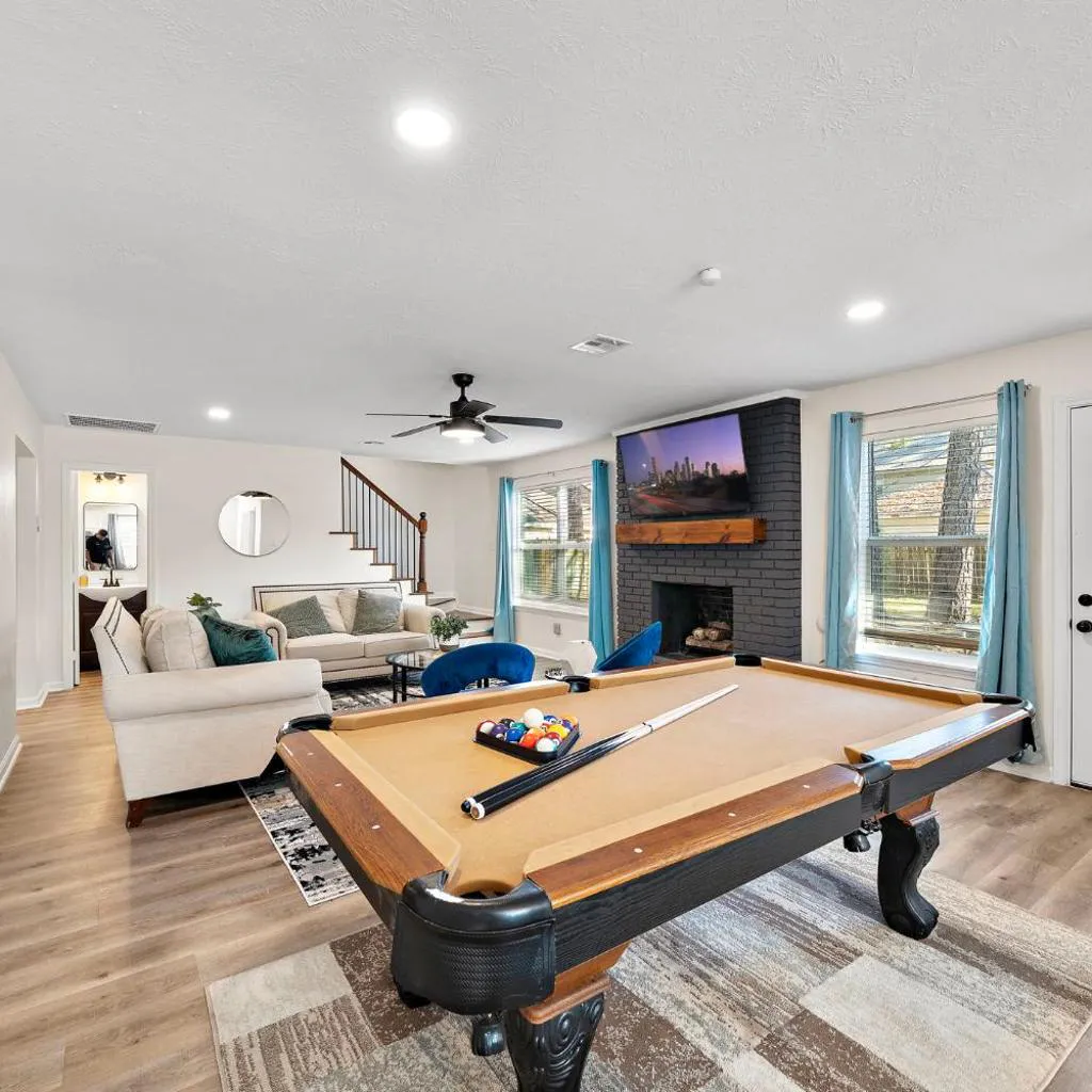 Photograph of Houston Stay Game Room BBQ Yard Sleeps 16