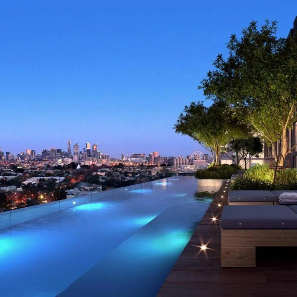 Photograph of Luxe Flemington Cityscape Racecourse views Pool Gym Parking