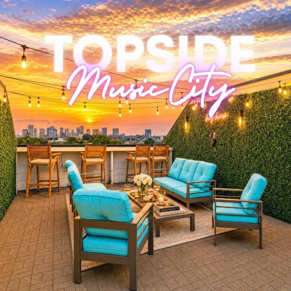 Photograph of Rooftop deck townhome sleeps 12 near Geodis Park
