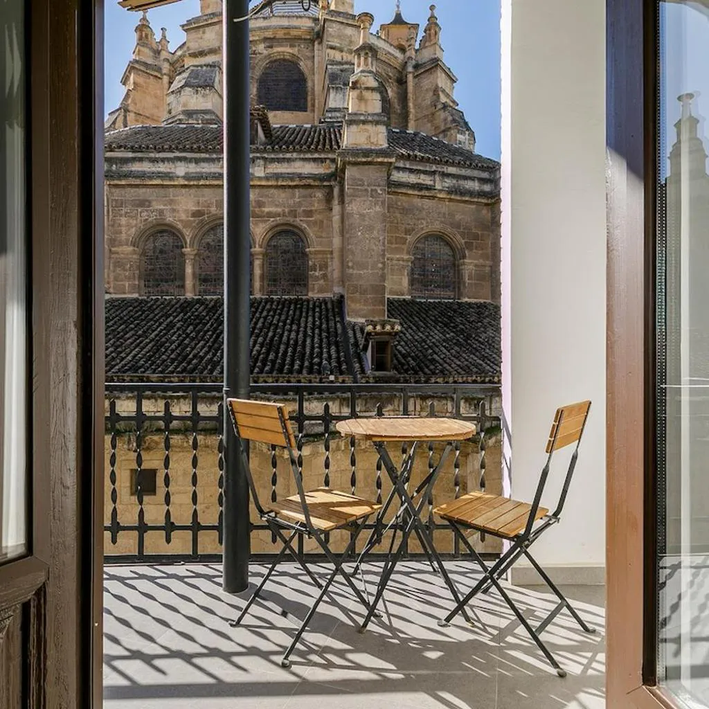 Photograph of vistas a la catedral en la Gran Via