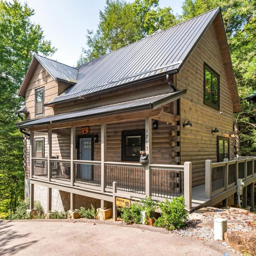 Photograph of Haven cabin