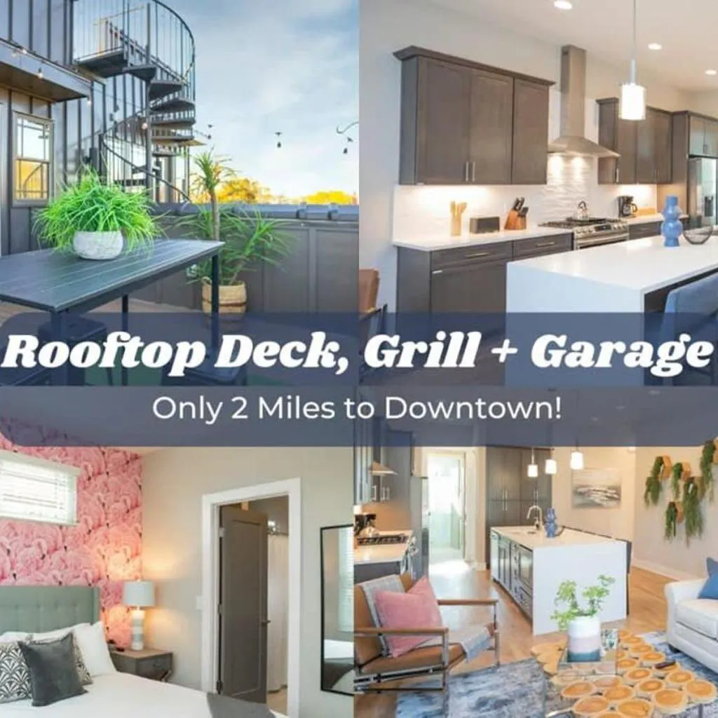 Photograph of 2 Miles to Broadway w Rooftop Deck Grill & Garage