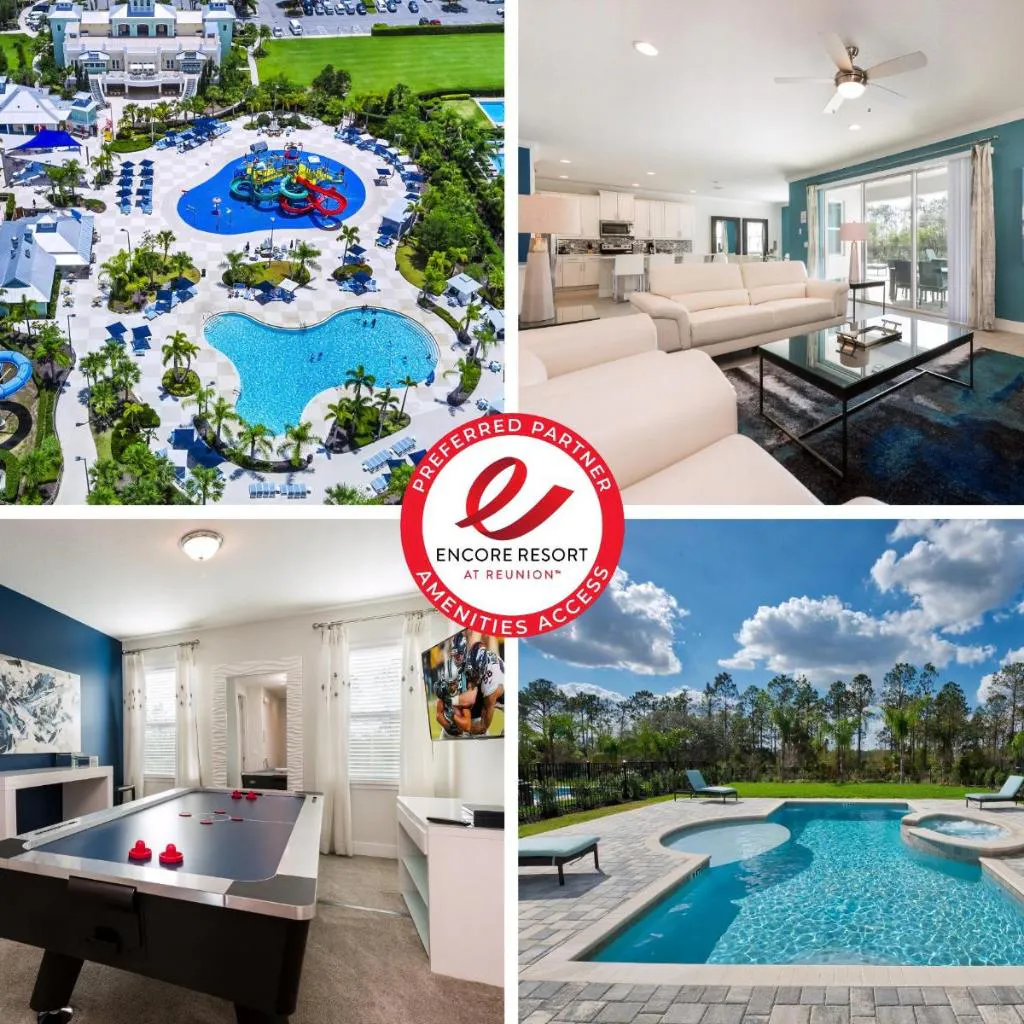 Photograph of Chic Home With Private Pool With Waterpark & Resort Access Near Disney World At Encore Resort - 7706Ff