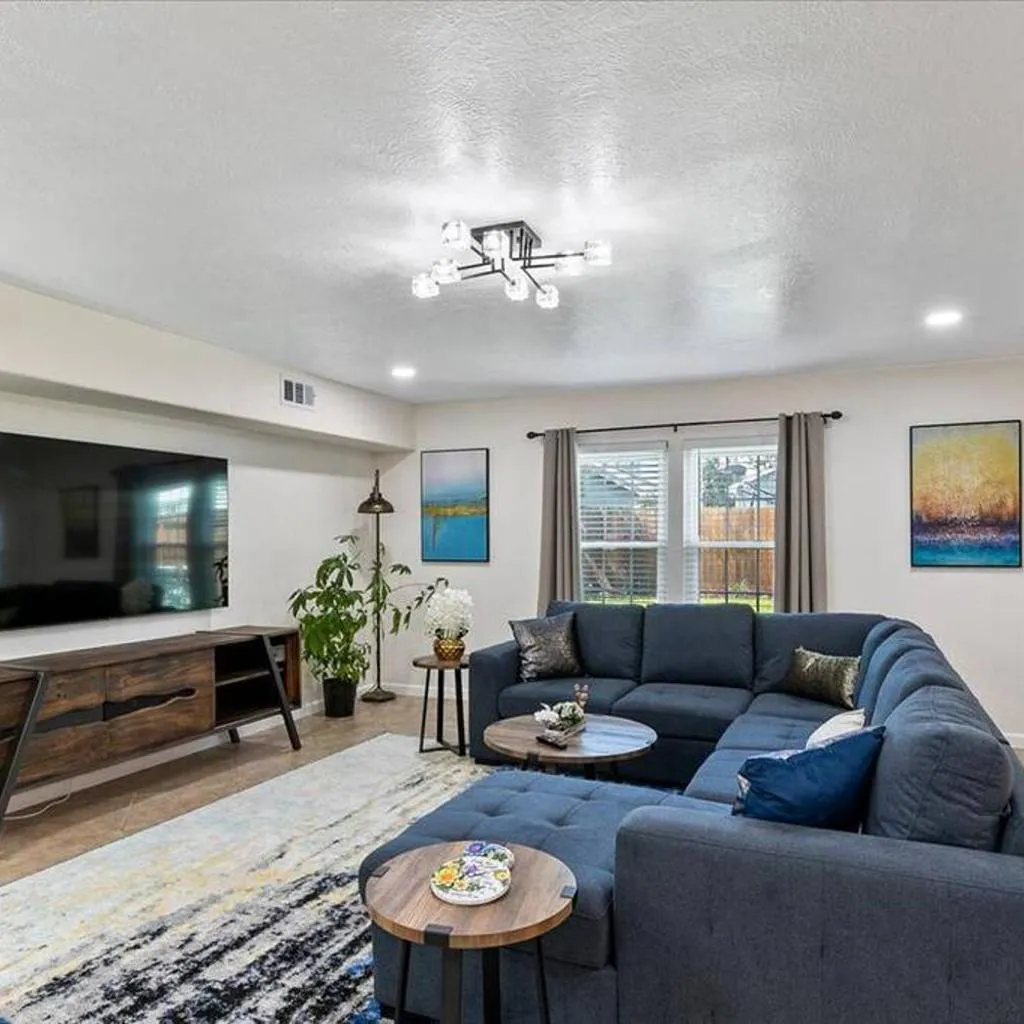 Photograph of Bring the Crew! 4BR Luxe Pad, Backyard Magic & City at Your Door