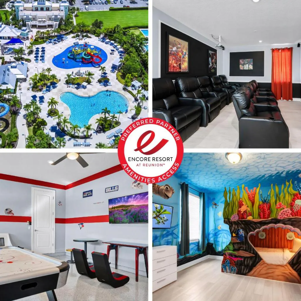 Photograph of Home With Movie Theater, Game & Theme Room Near Disney With Resort & Waterpark Access - 7621Wi