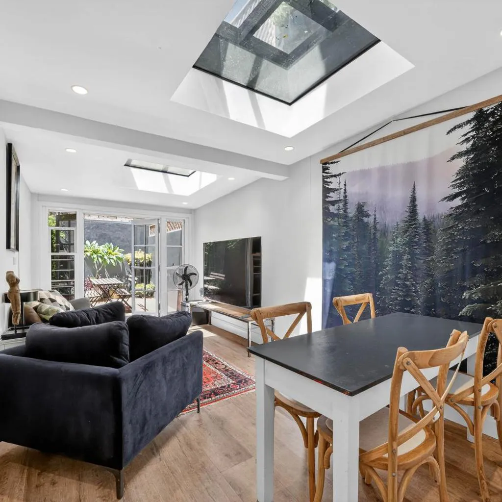Photograph of Sydney Central Terrace House with Private Rooftop Deck
