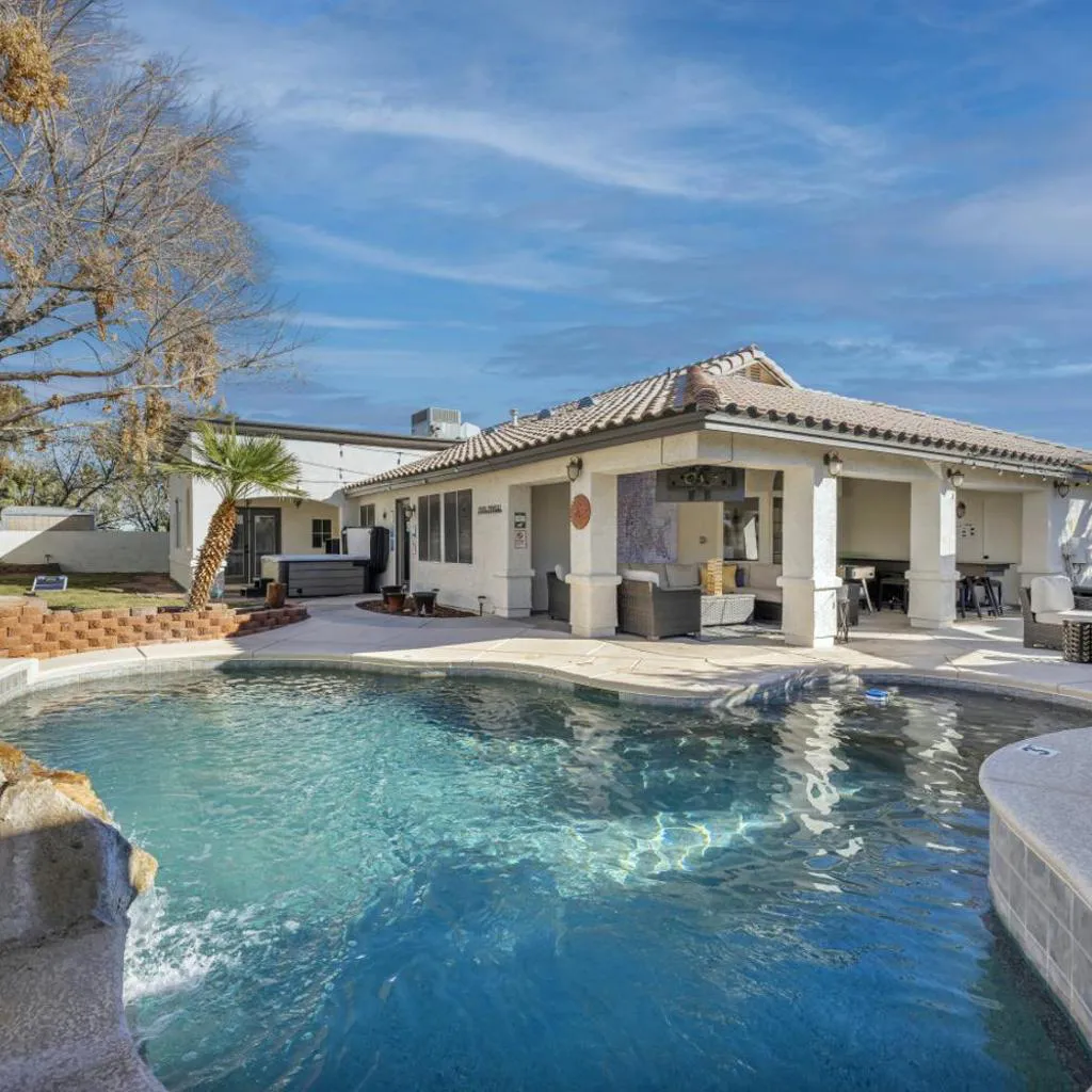 Photograph of 5BR Group Oasis | Pool, Hot Tub, Game Room & Outdoor Kitchen | Near Vegas Strip