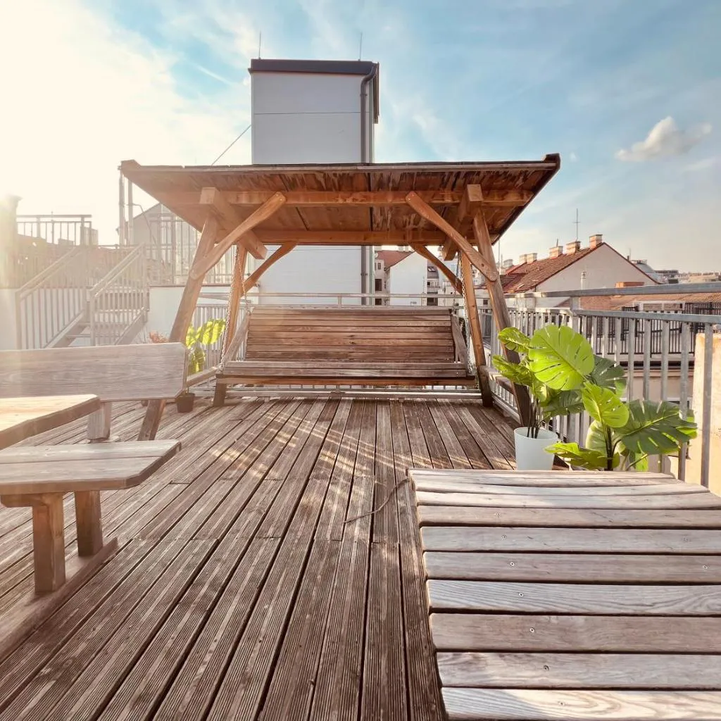 Photograph of SERVUS HOMES - Rooftop Terrace for all - Super Central