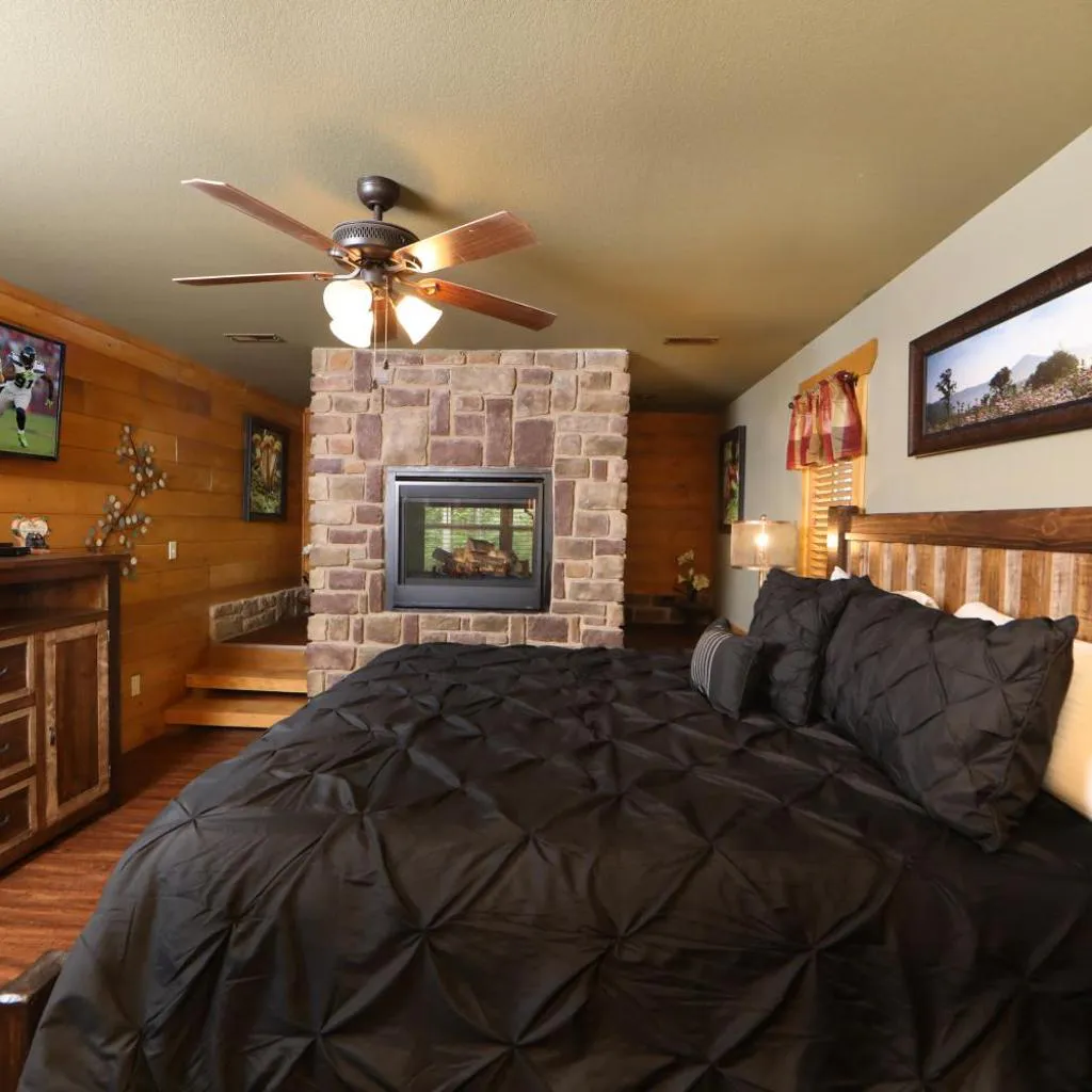 Photograph of Head Over Hills –Luxe 5-Bed Chalet with Theater, Sauna & Smoky Mountain Views
