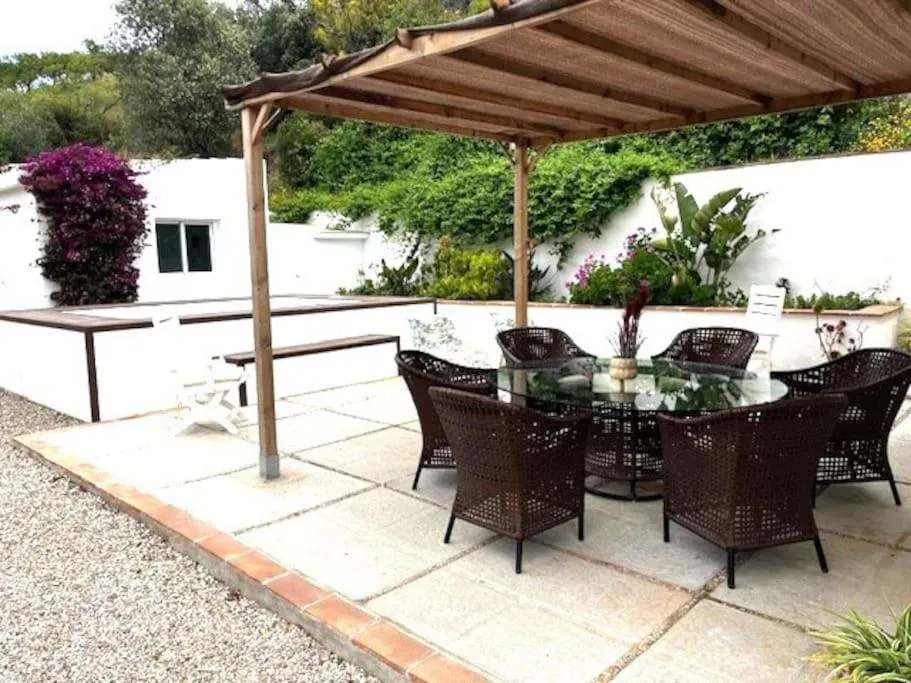 Photograph of Nature hideaway with private pool, garden & sauna 40 min to City Malaga