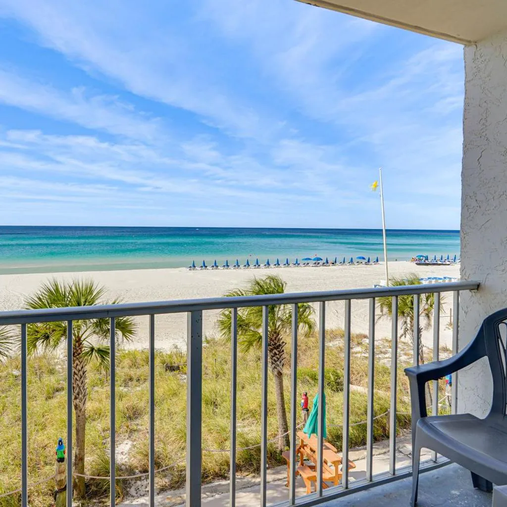Photograph of Prime Beach Access & Gulf-View Balcony! PCB Condo