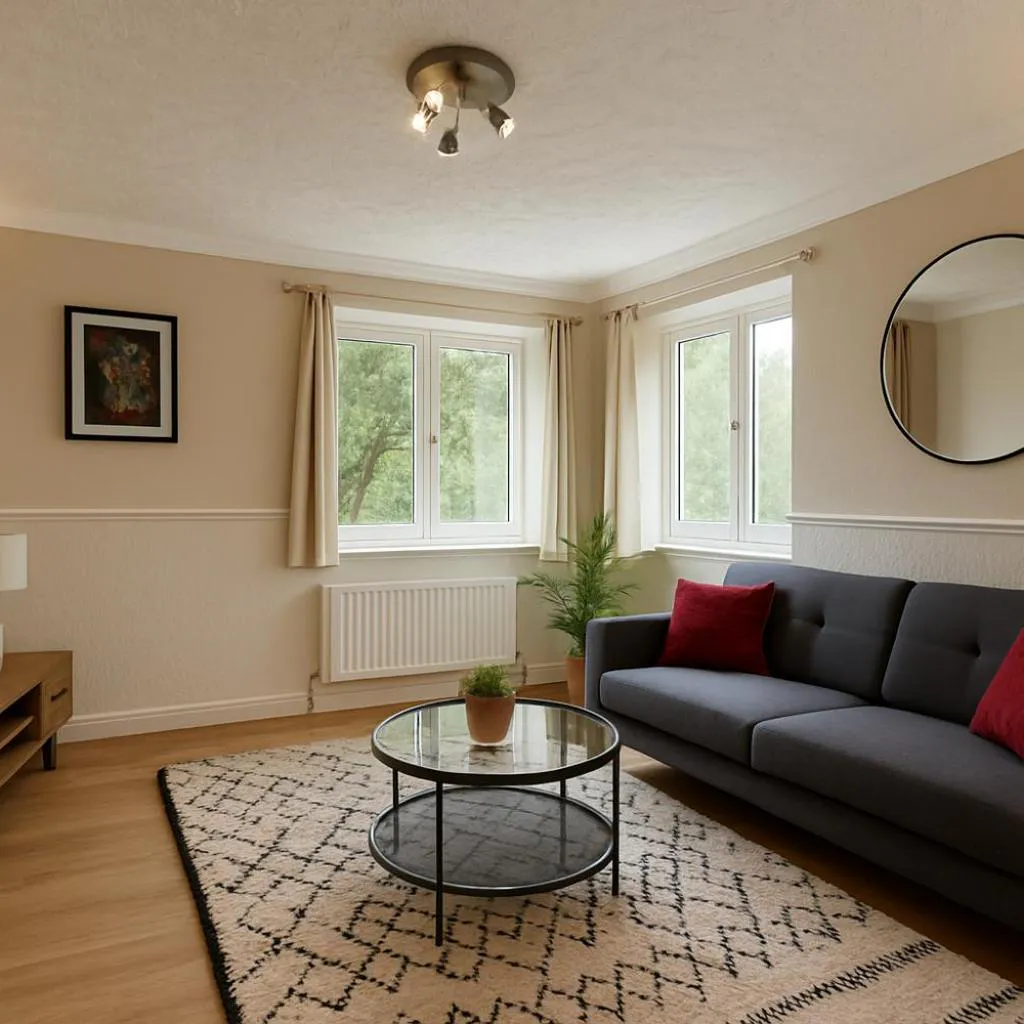 Photograph of 1BR Edinburgh Stay with Free Parking Sleeps 4