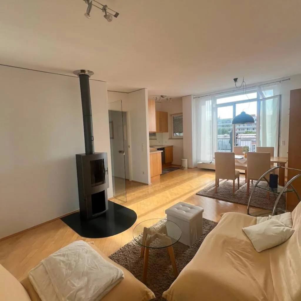 Photograph of Rooftop Terrace Apartment in Schwabing