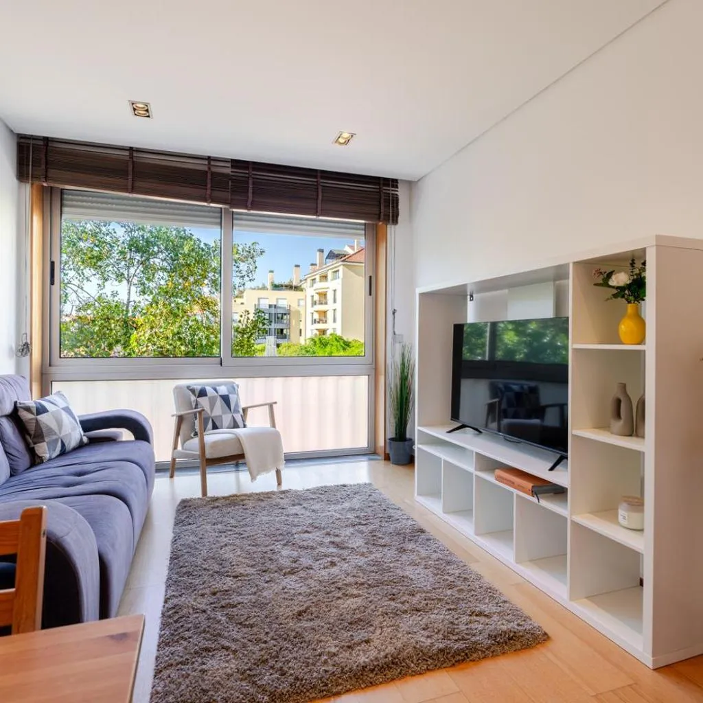 Photograph of Modern Flat with Workspace in Foz by HostWise