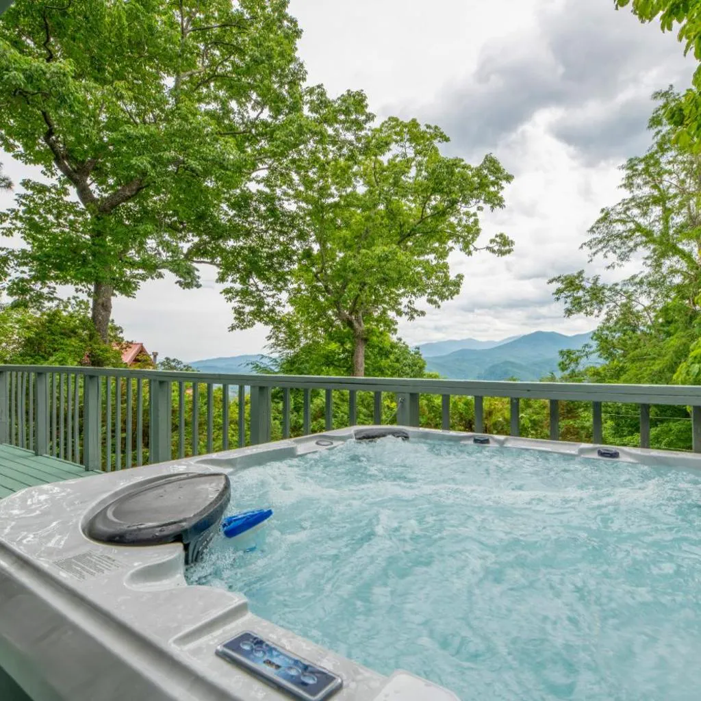 Photograph of Steamy Soaks, Game Nights, Fireside Chats, Scenic Dining & Downtown Fun Nearby - A Bear’s View