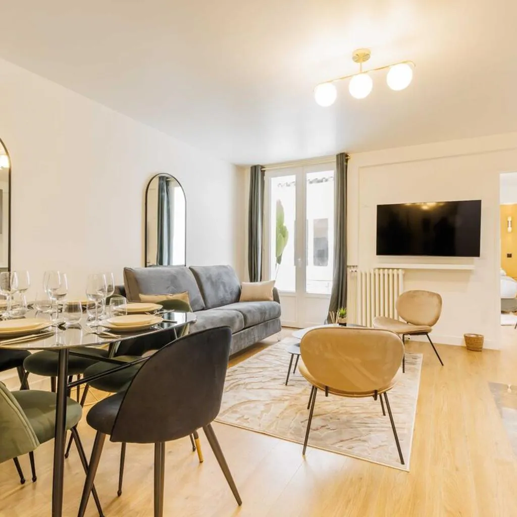 Photograph of Apartment 3 Min from Haussmann, Sleeps 6 , 2BDR