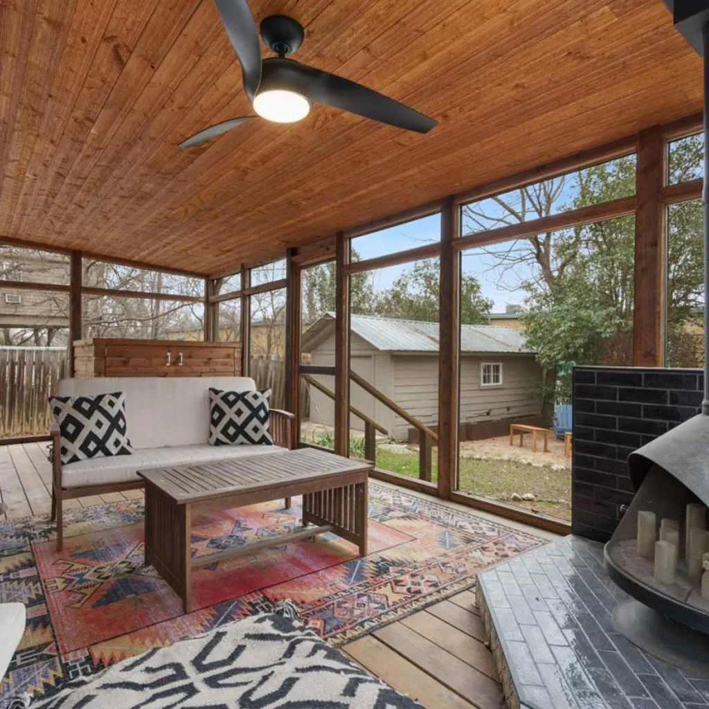 Photograph of Elegant Escape Gourmet Kitchen and Outdoor Living