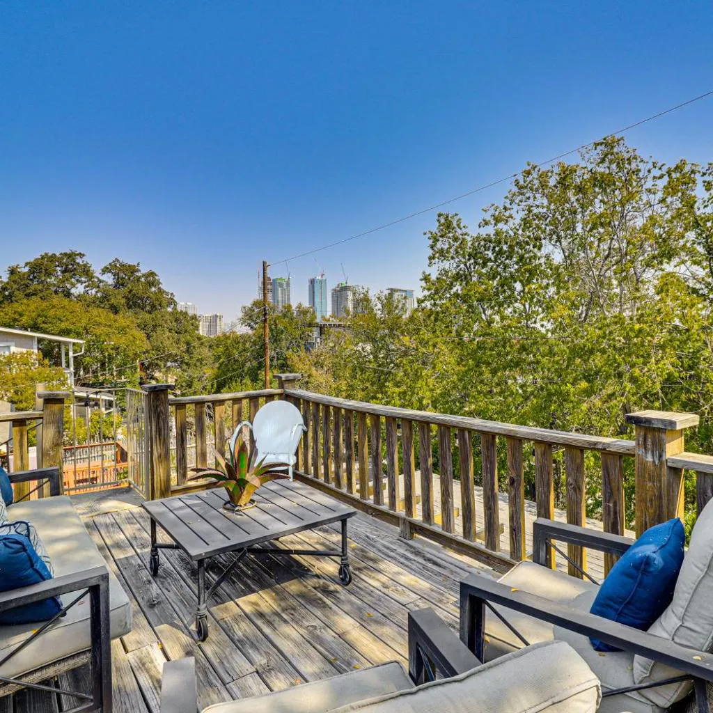 Photograph of Walk to SoCo: Home w/ Decks & City Views in Austin