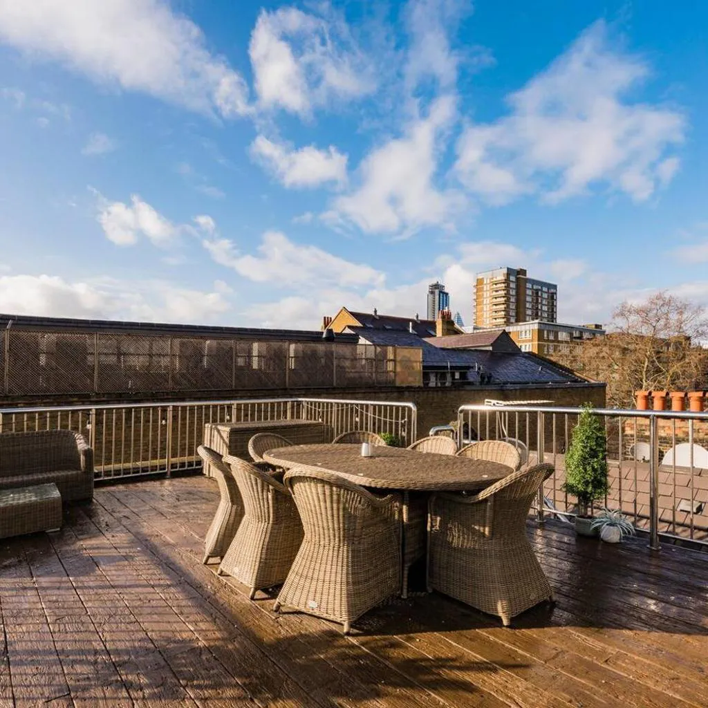 Photograph of Penthouse Loft apartment with roof terrace Not for events or parties