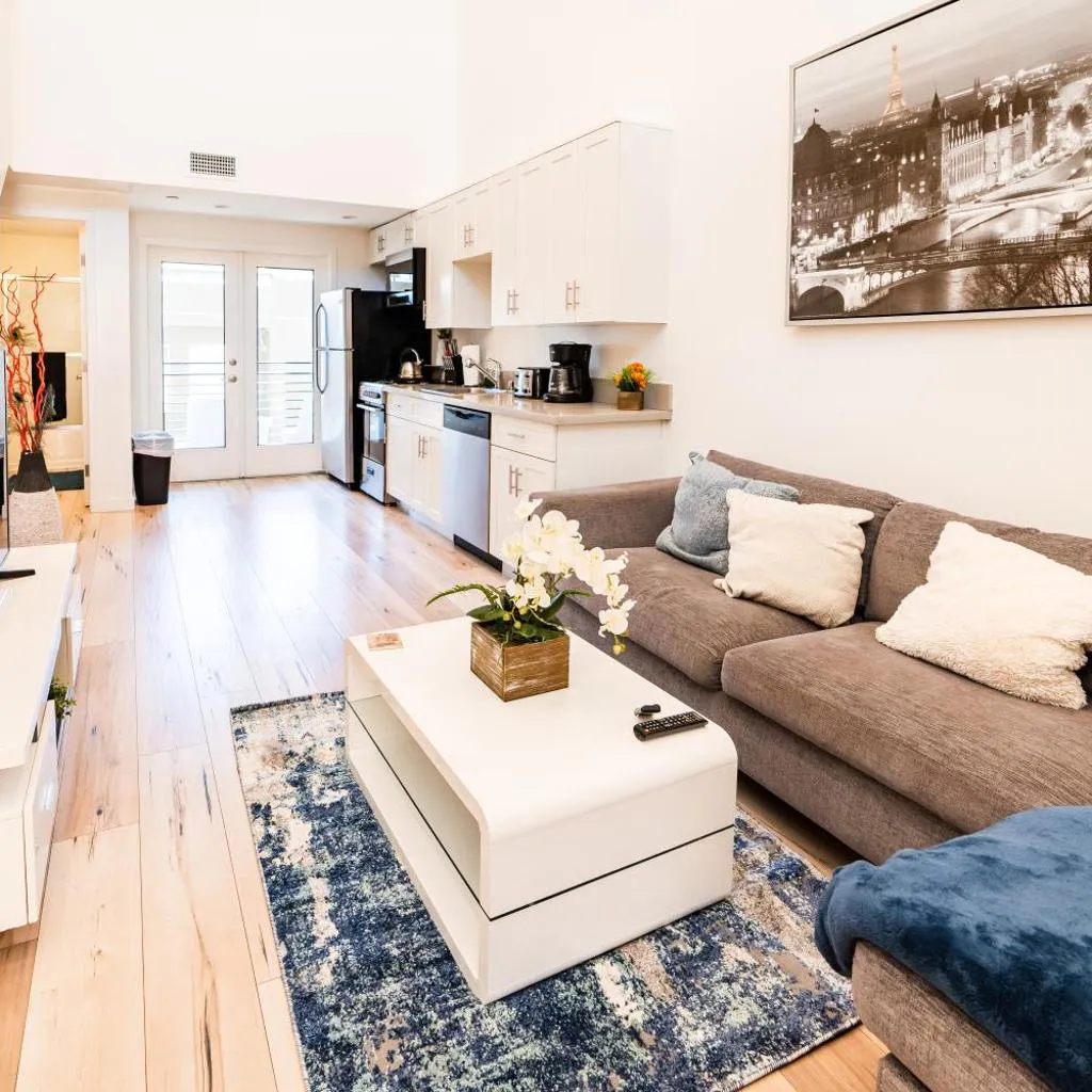 Photograph of Modern 1BR Loft with Free Parking, Balcony & In-Unit Laundry