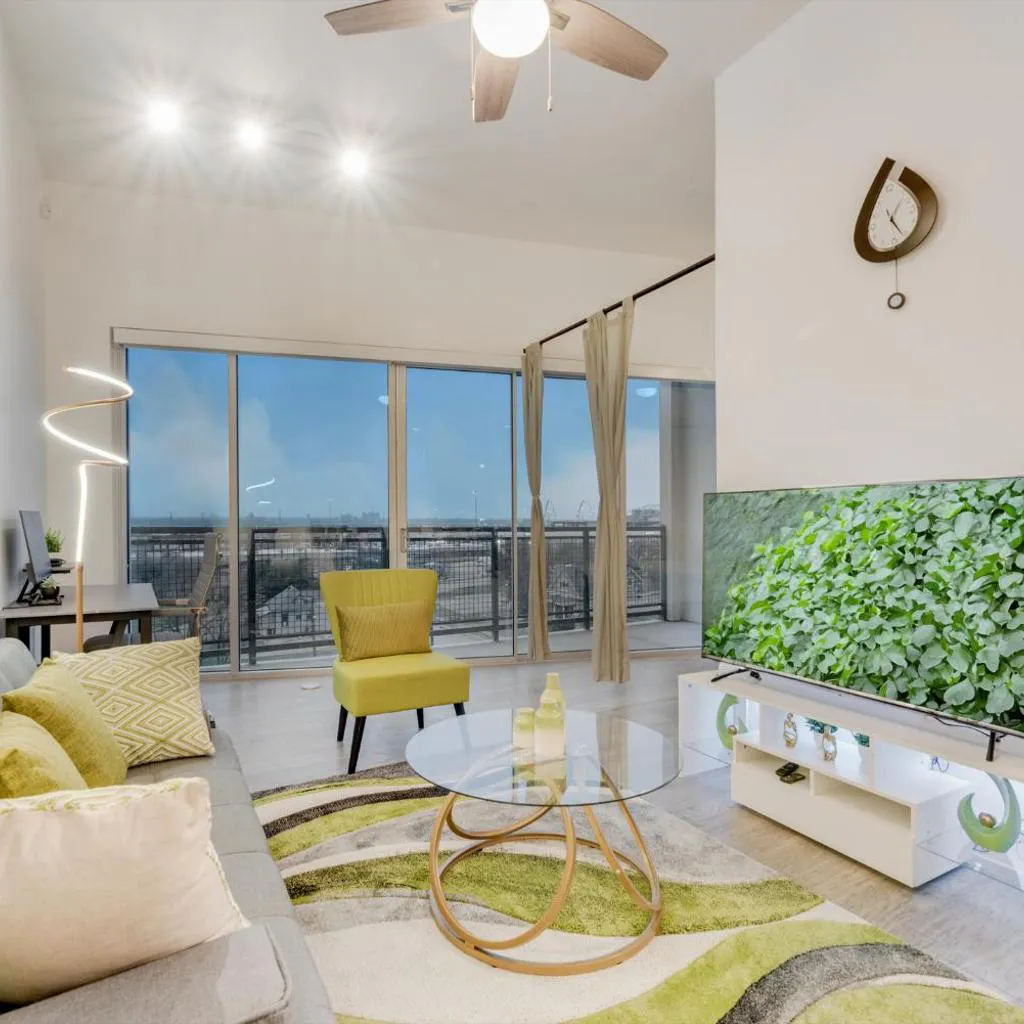 Photograph of Snappy loft style 2BR I Gym I Parking I Workspace