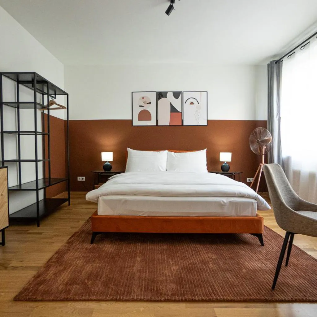 Photograph of Modern apartment in a central location