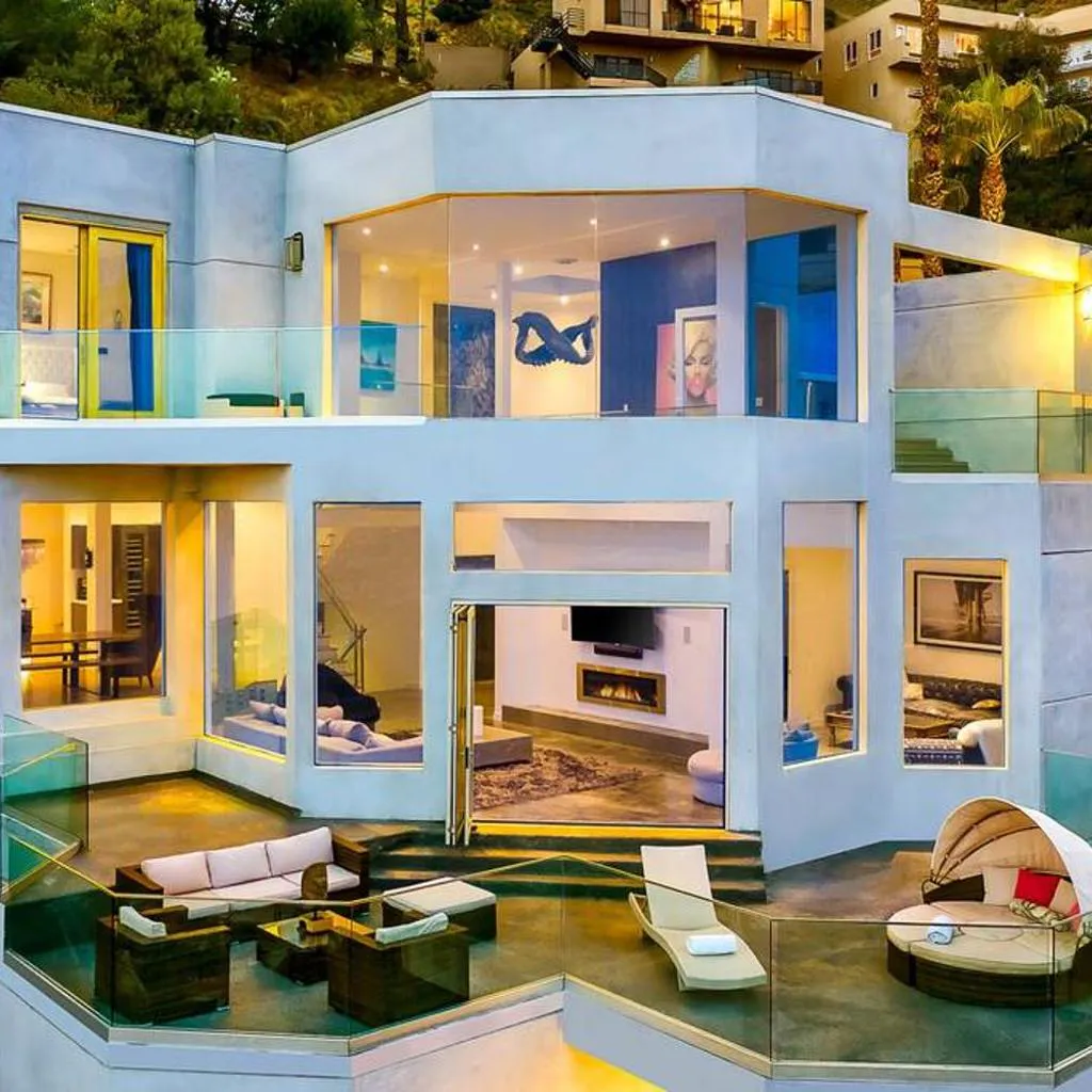 Photograph of Hollywood Hills Modern Sanctuary–Jaw Dropping View