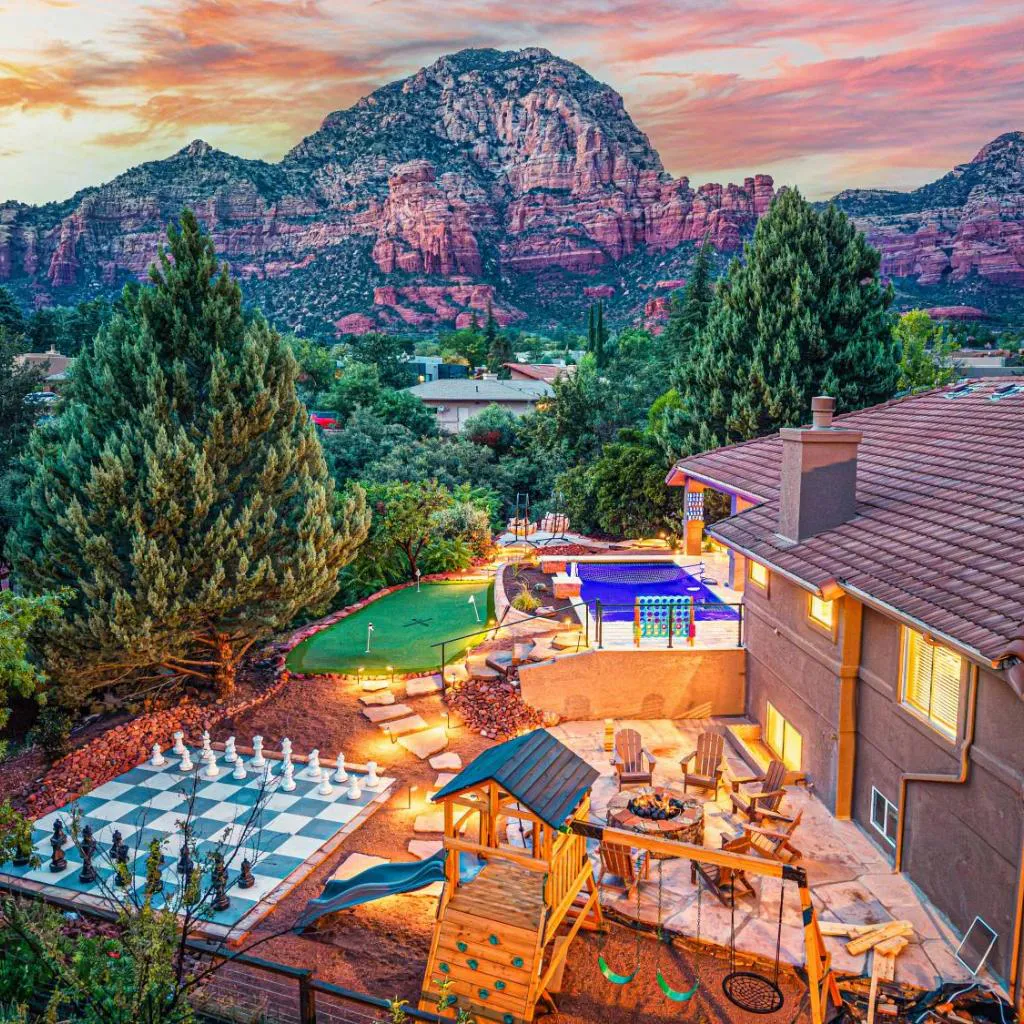 Photograph of The Yucca House - Pool, Spa, Golf, Theater, Game Room with Epic Red Rock Views