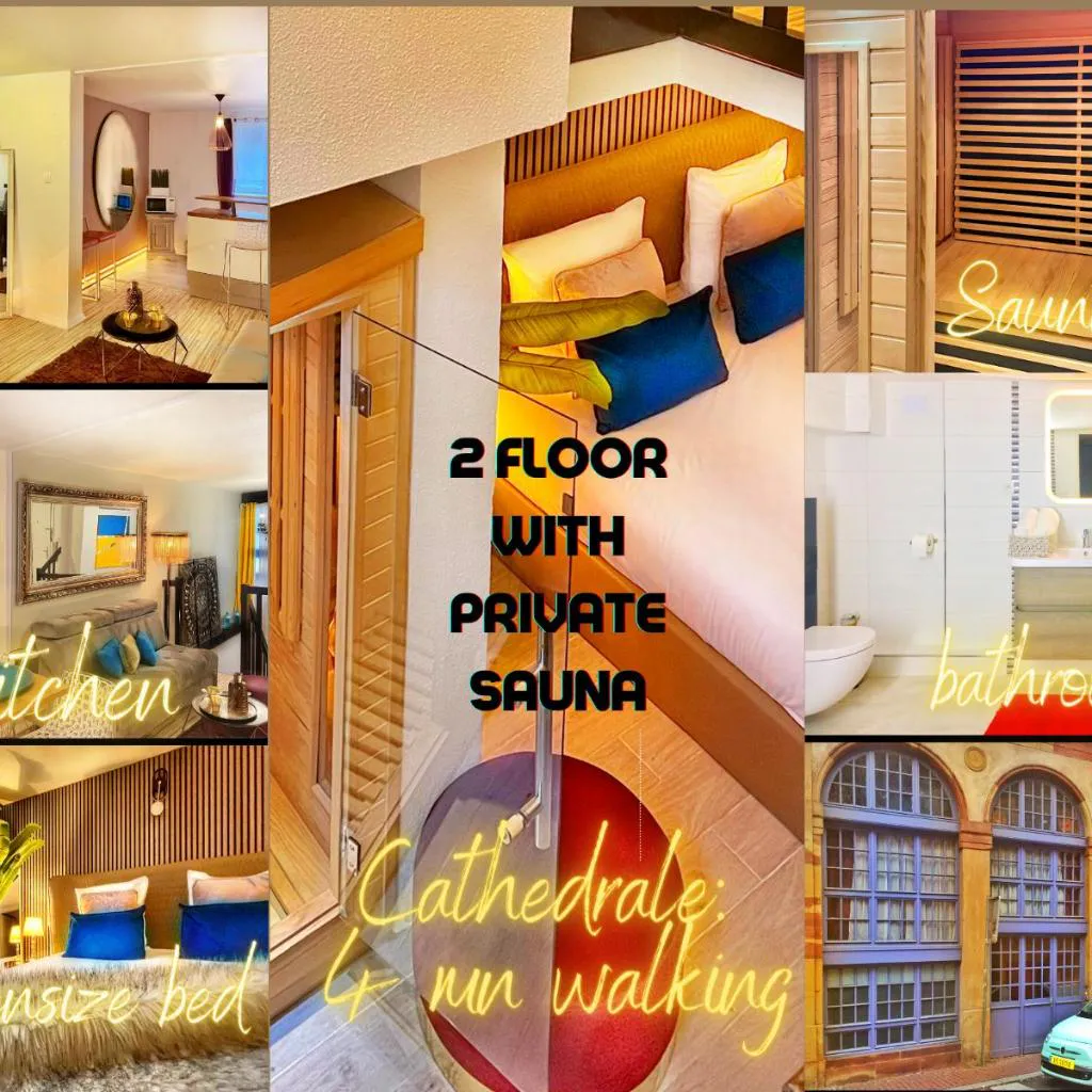 Photograph of Apartment Duplex with Sauna City- Center Cathedrale