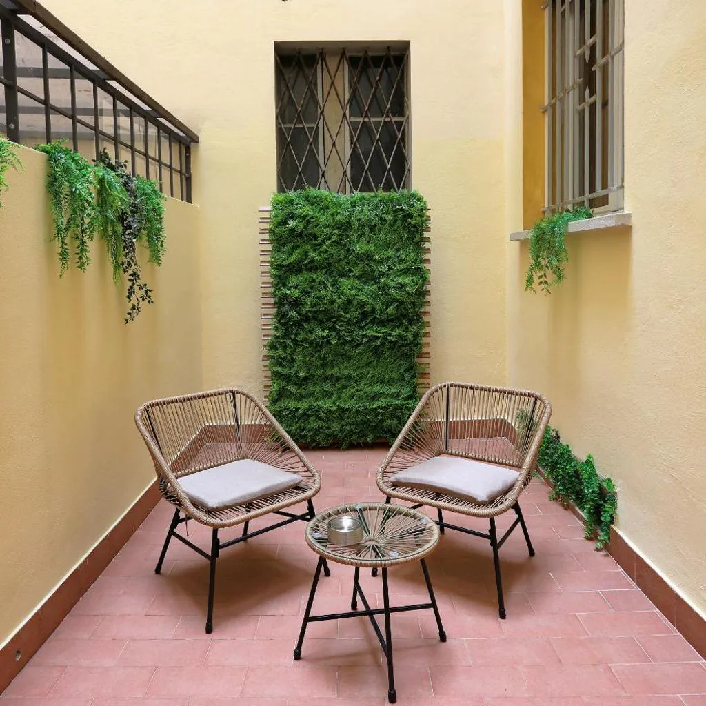 Photograph of Loft Two Towers Historic Center - 2 BR 2BA - Patio