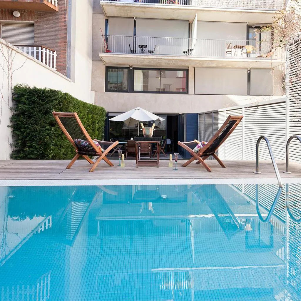 Photograph of My Space Barcelona Private Pool Garden