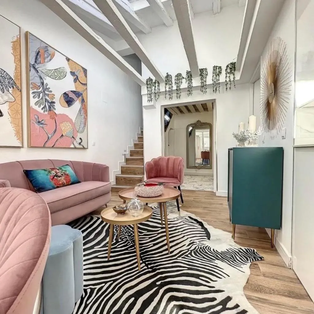 Photograph of Chic Penthouse with Urban Charm & Rooftop