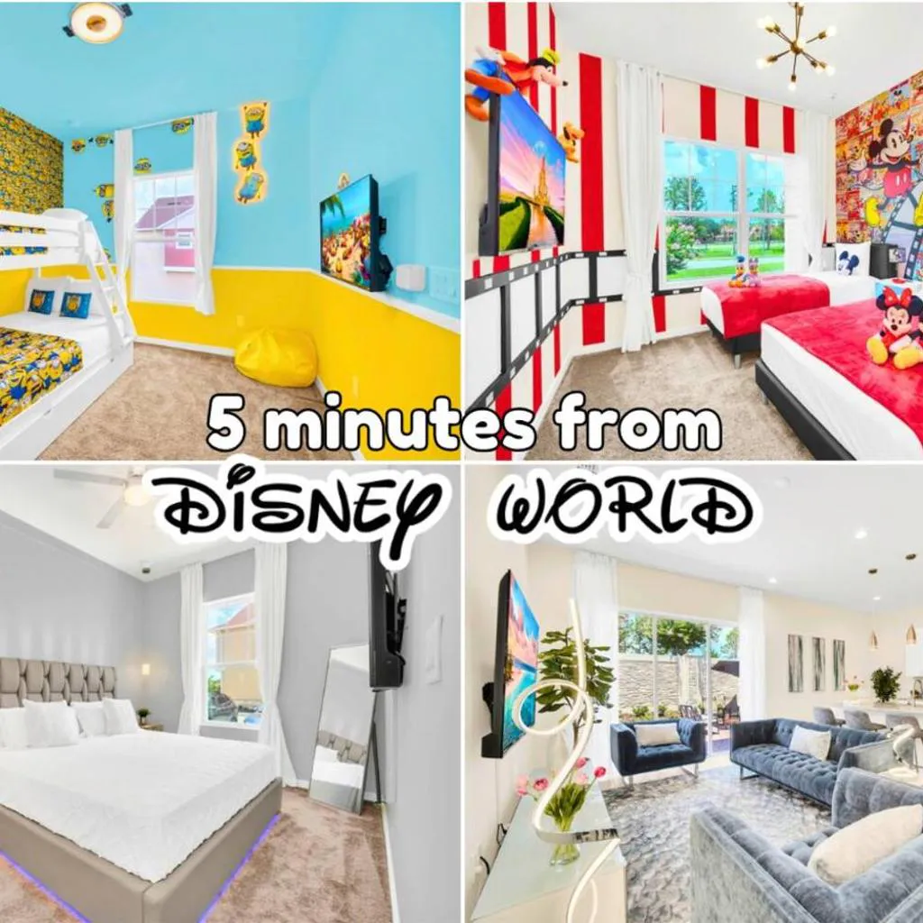 Photograph of 5 BD 5BA Themed House Near Disney
