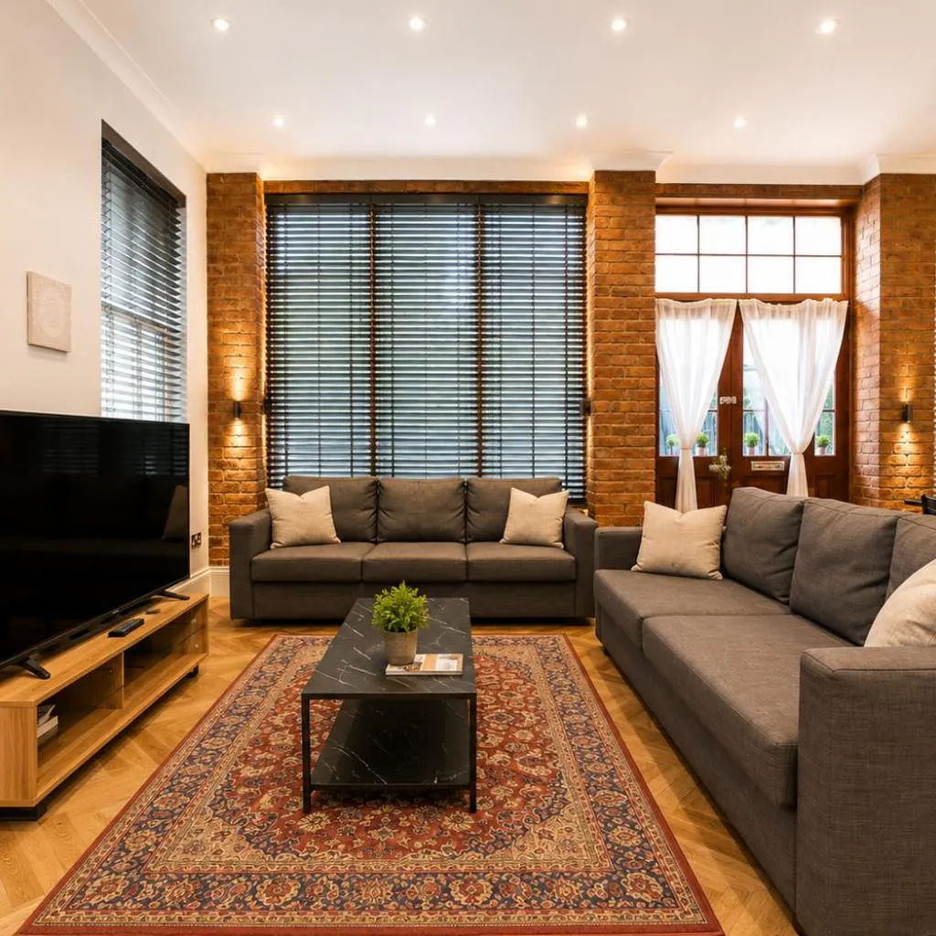 Photograph of Modern Three-Bedroom Flat in Paddington