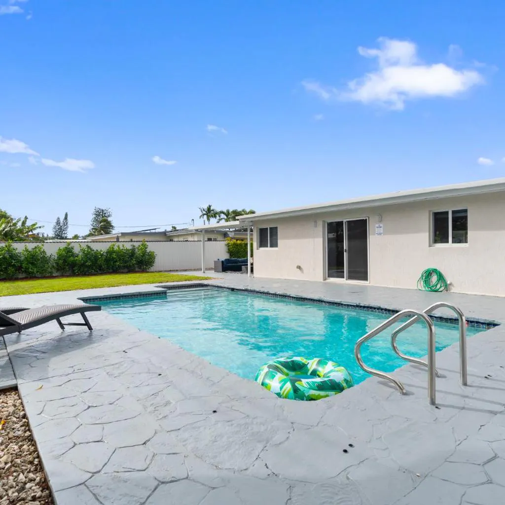 Photograph of Miami Japandi Style Pool - BBQ