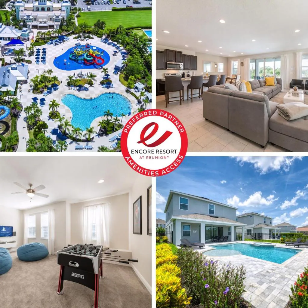 Photograph of Charming Home With Private Pool Near Disney With Water Park & Resort Access At Encore Resort - 7489Mr
